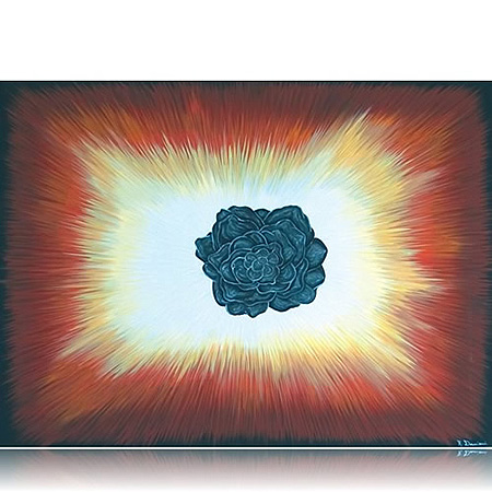 METEOROSAacrilico su tela cm. 60 x 80 (05/07)